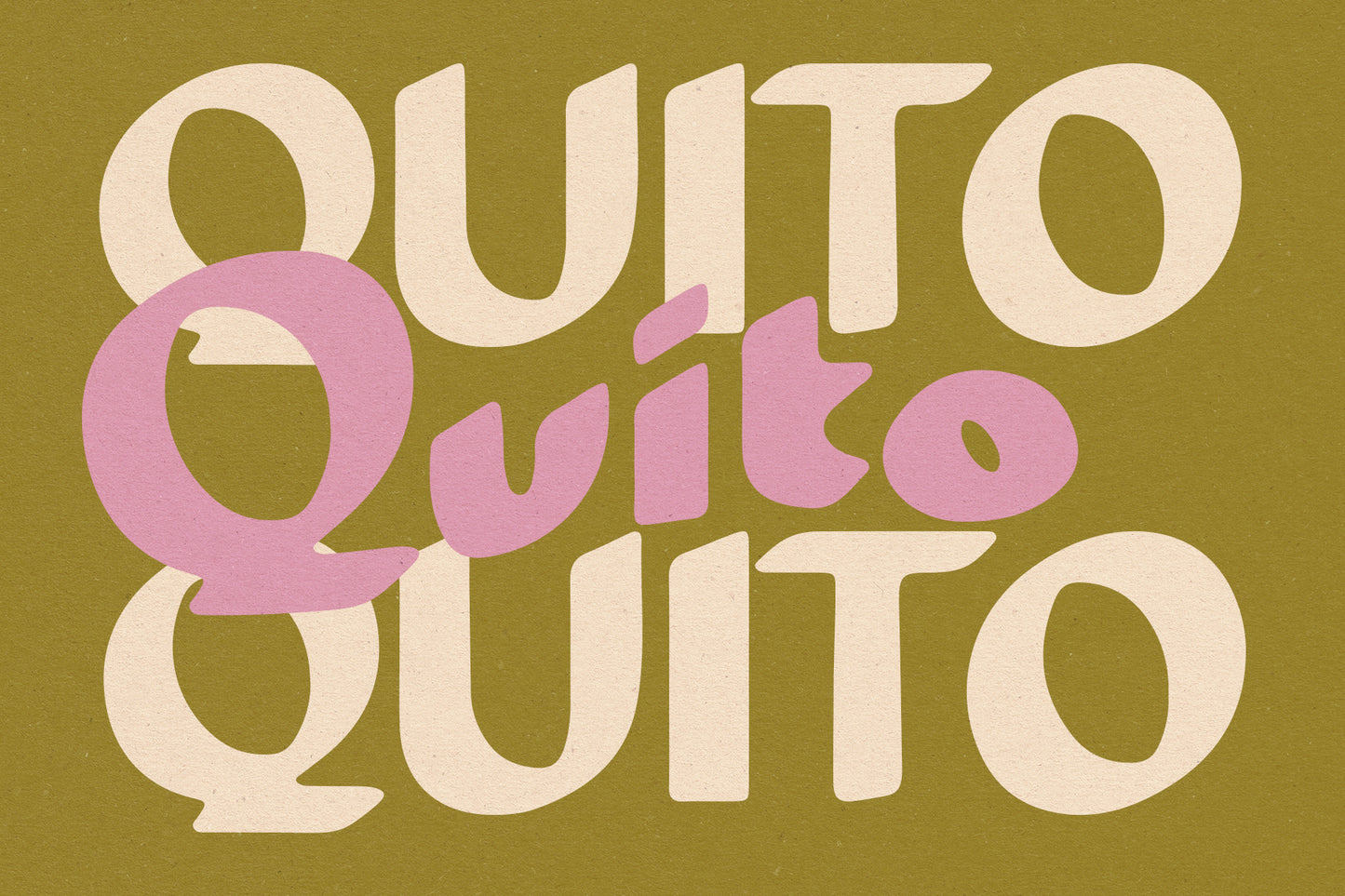 Quito Typeface