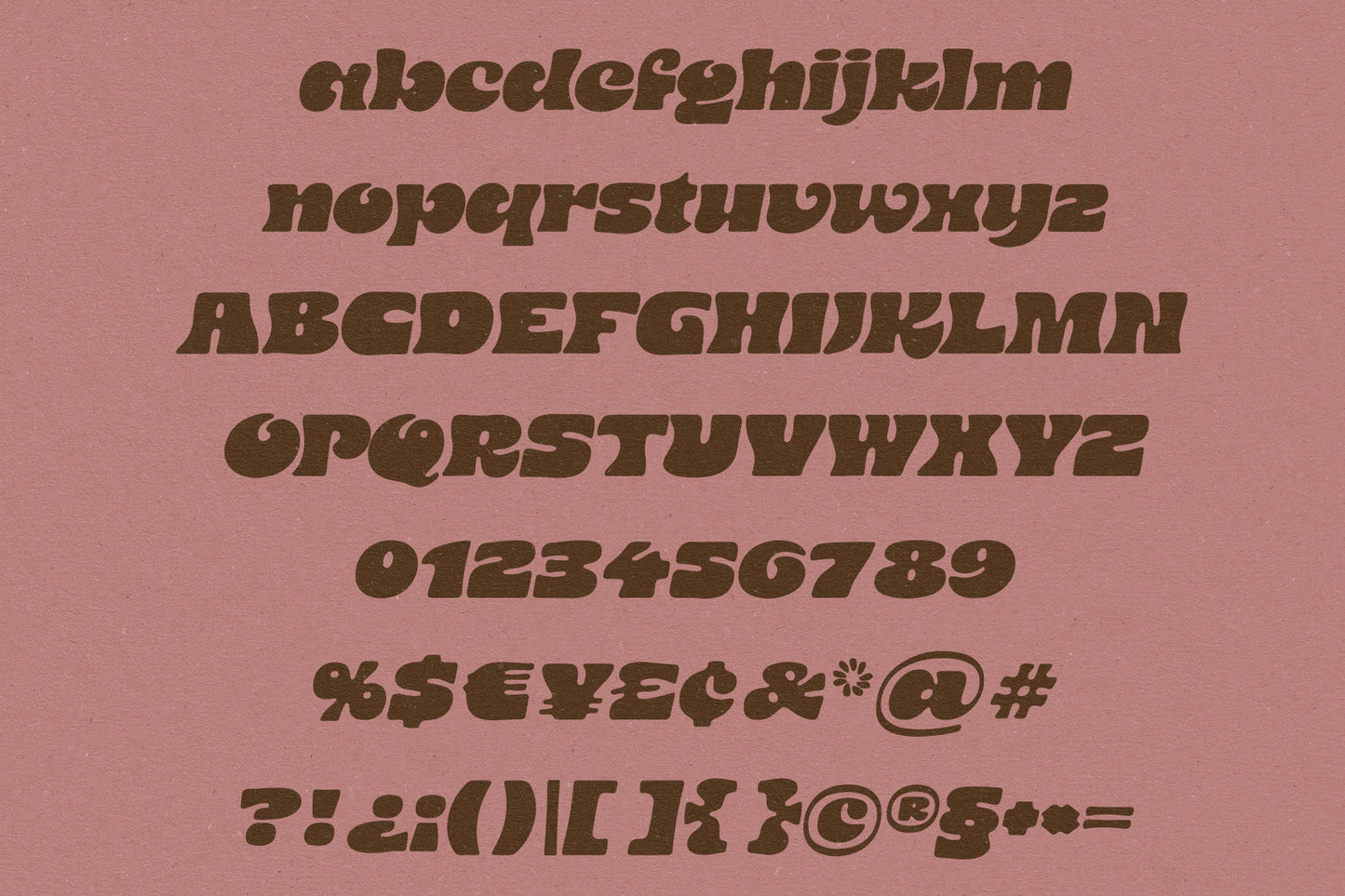 Imousane Typeface
