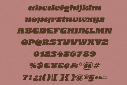 Imousane Typeface