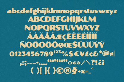 Vicente Typeface