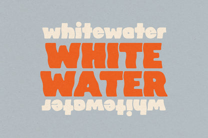 Whitewater Typeface