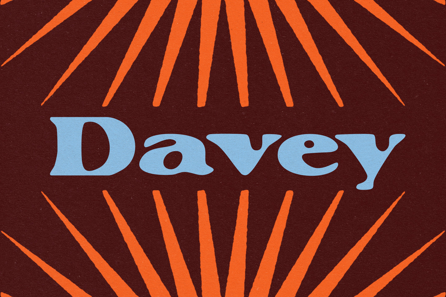Davey Typeface
